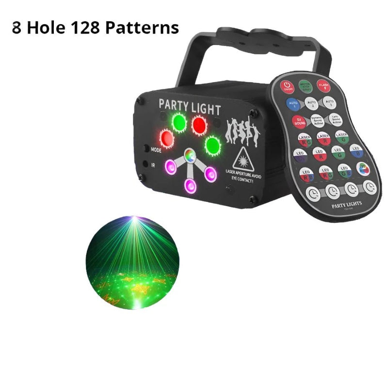 Mini DJ Disco Laser Light Projector USB Rechargeable - Supersell