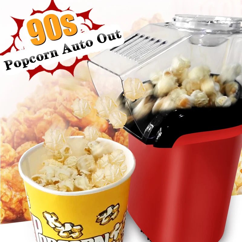 Mini Popcorn Maker Machine for Home Kitchen - Supersell