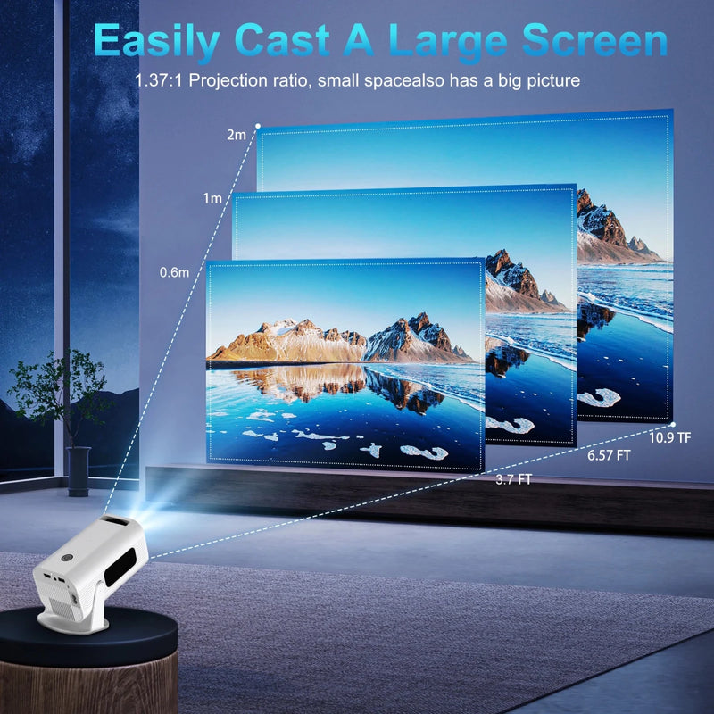 Mini Projector Salange P330W 4K - Supersell