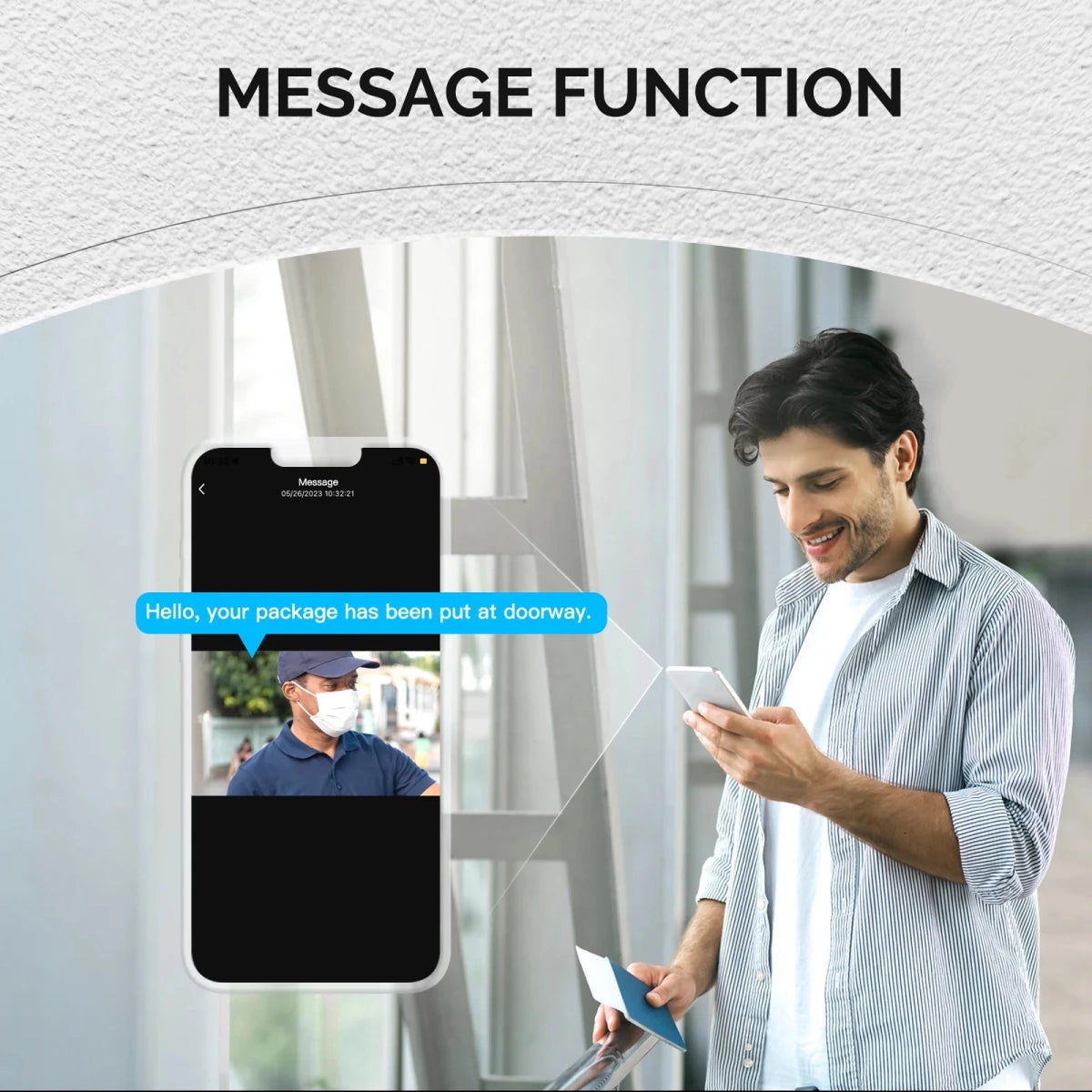 MOES Tuya 1080P Smart WiFi Video Doorbell Camera - Supersell