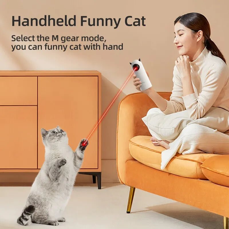 Pet Toys Interactive Smart Teasing LED Laser Indoor Toy - Supersell