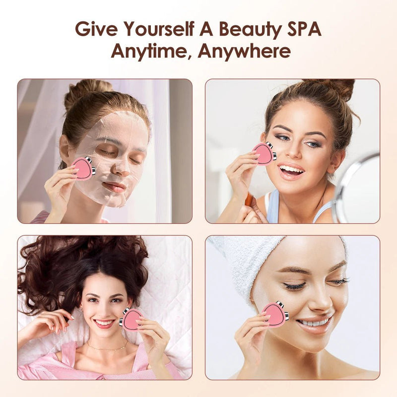Portable Facial Massage Roller – USB Rechargeable Beauty Device - Supersell