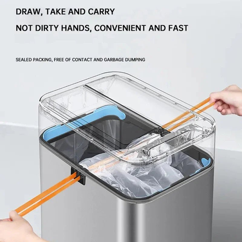 Smart 20L Stainless Steel Trash Can - Automatic Motion Sensor Bin - Supersell