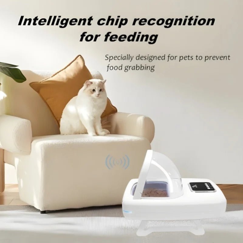 SmartChip Multi - Pet Feeder: Anti - Snatch Tech & Easy Clean - Supersell