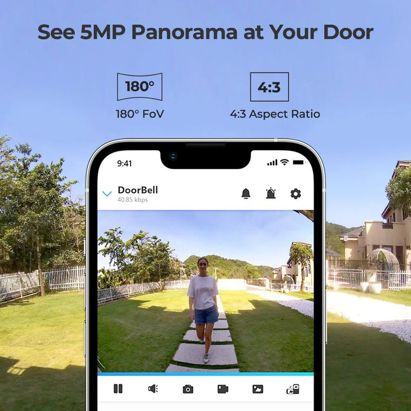 Wi - Fi Reolink 2k Video Doorbell - Supersell