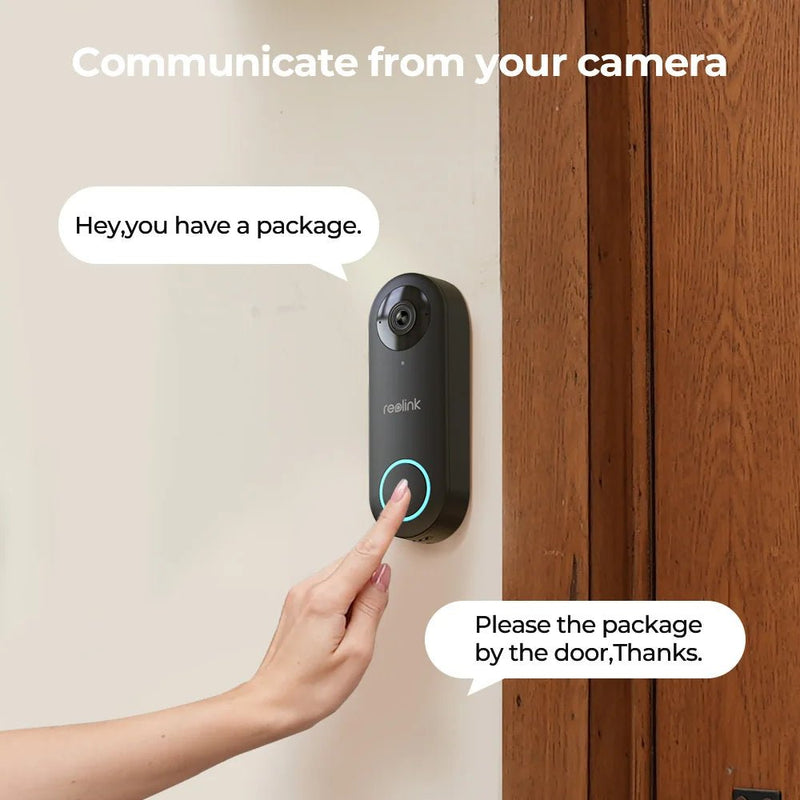 Wi - Fi Reolink 2k Video Doorbell - Supersell