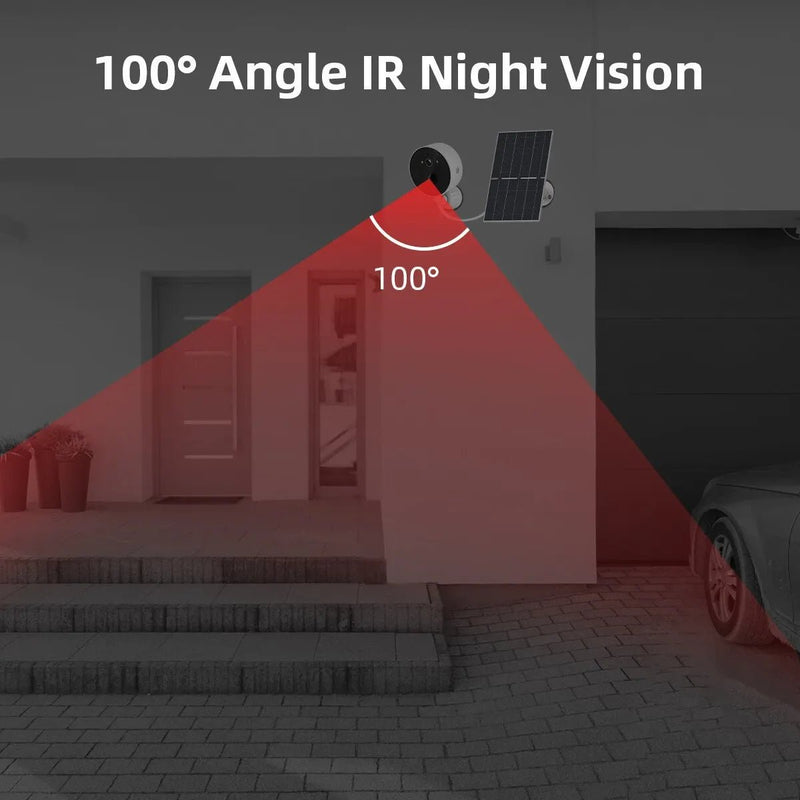 Wifi Solar Camera Outdoor 1080P - Supersell